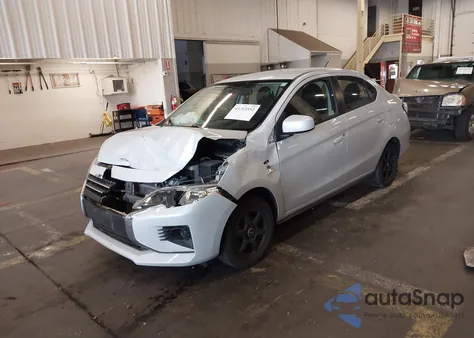 2022 Mitsubishi Mirage G4 Es from USA, damaged, VIN ML32FUFJ2NHF07365